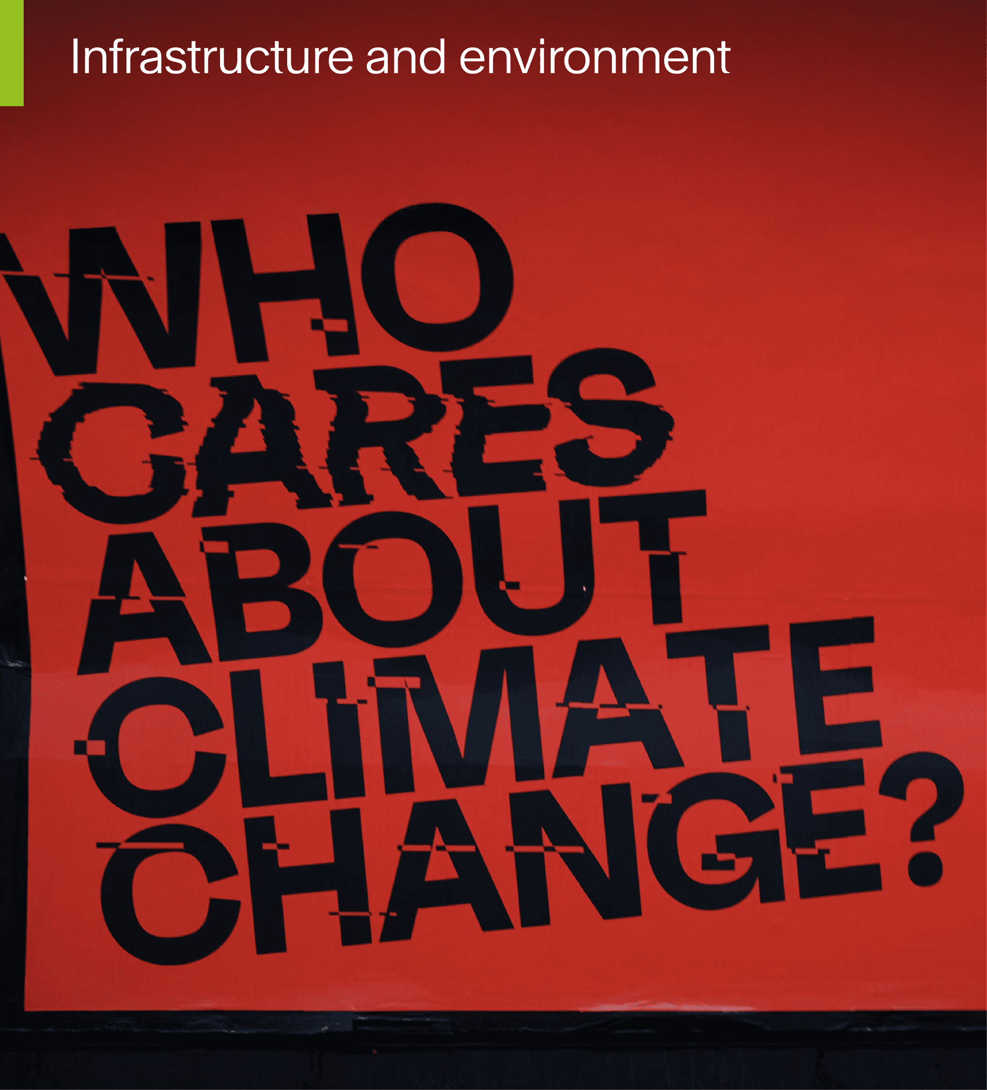 Environment - Climate change on the back burner